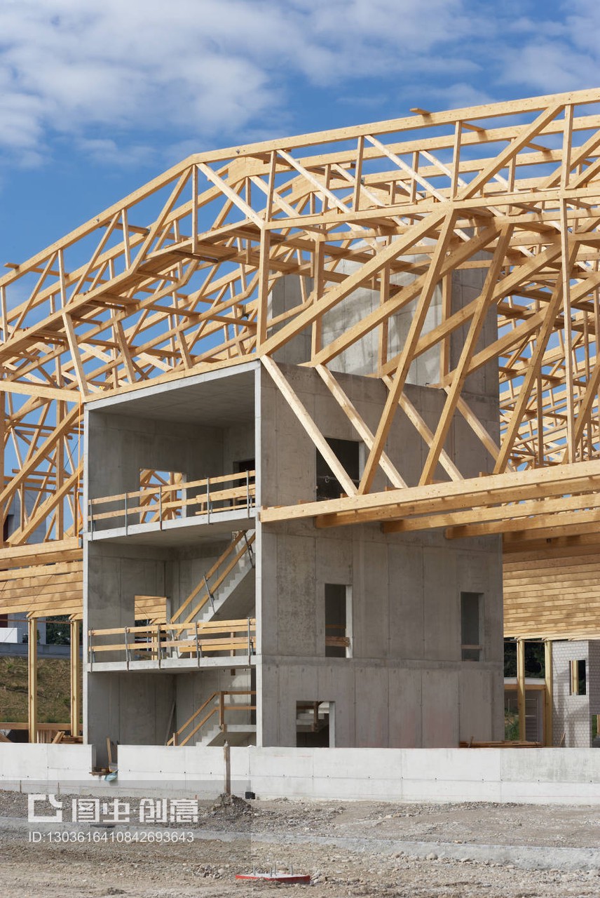 木材在建筑工地 關鍵建筑材料及其應用